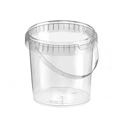 سطل یکبار مصرف مایکروویوی 1000 طب پلاستیک