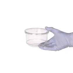 سطل مایکروویوی 500 شفاف طب پلاستیک کارتن 200 عددی