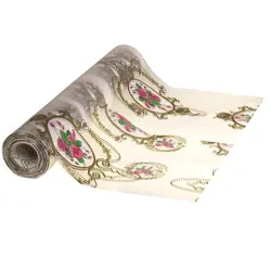 سفره یکبار مصرف کوالا مدل کریستال رول 25 عرض 120 کارتن 18 عددی