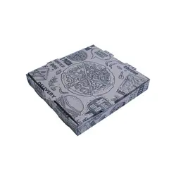 جعبه پیتزا 23*24 تک رنگ بسته 100 عددی