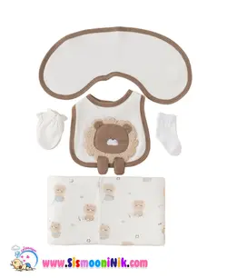 ست 13 تکه نیلی مدل اصلان - سیسمونی نیک