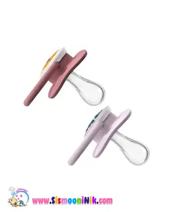 پستانک بادامی 0 تا 6 ماه طرح Love دکتر براونز - سیسمونی نیک