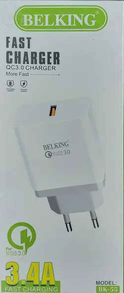 شارژر تایپ سی بلکینگ مدل BK-55 اورجینال