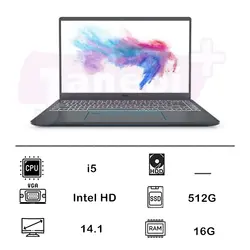 لپ تاپ استوک 14.1 اینچی MSI مدل MS-1551 i5