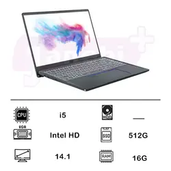 لپ تاپ استوک 14.1 اینچی MSI مدل MS-1551 i5