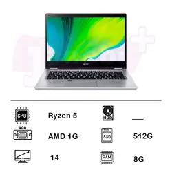 لپ تاپ استوک  14 اینچی ایسر مدل Spin 3