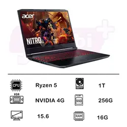 لپ تاپ استوک 15.6 اینچی ایسر مدل AN515 - 55 فول پک