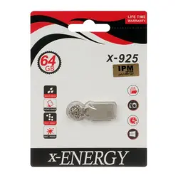 فلش مموری ایکس انرژی مدل X-925 ظرفیت 64 گیگابایت - جانبی پلاس