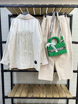 مانتو مکرمه بافی - فروشگاه نگین میرکریمی