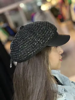کلاه شانل مشکی