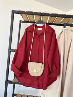 شومیز آلبالویی🍒