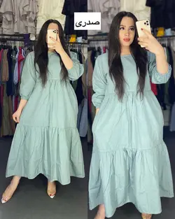 پیراهن مانتویی نلی