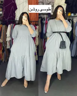 پیراهن مانتویی نلی