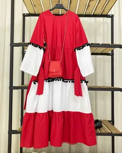 پیراهن زارا ترکیبی