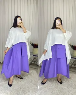 ست شومیز و دامن