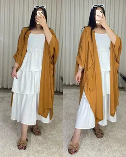 پیراهن ساحلی سه طبقه