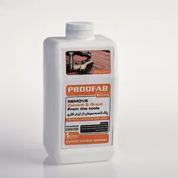 پاک کننده سیمان از ابزار فلزی