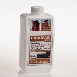 پاک کننده شوره و سیمان از آجر