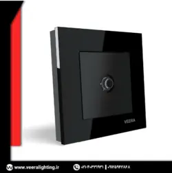 فیش بلندگو ویرا کریستال مشکی