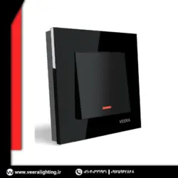 کلید تک پل ویرا مدل کریستال مشکی