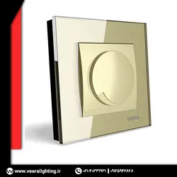 کلید دیمر ویرا کریستال بژ