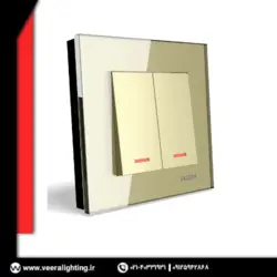 کلید دو پل ویرا مدل کریستال بژ