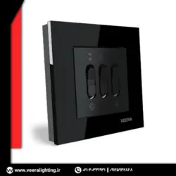 کلید کولر ویرا مدل کریستال مشکی