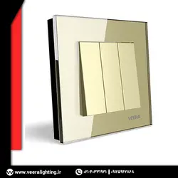 کلید سه پل ویرا کریستال بژ