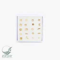 پیرسینگ بینی طلا نقطه