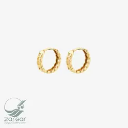 گوشواره حلقه ای طلا کارتیه