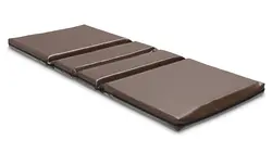 تشک بیمار رویه چرم لولادار 5 سانت