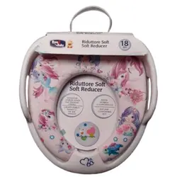 تبدیل توالت فرنگی کودک mam&amp;baby طرح پونی و پرنسس