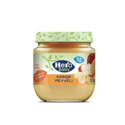 پوره میوه های مخلوط هیرو بیبی 125 گرم Hero Baby