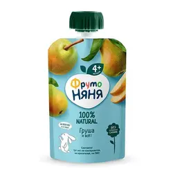 پوره ساندیسی گلابی 90گرمی +4 نیان Nyanya - فروشگاه سیسمونی نوزاد آنیل