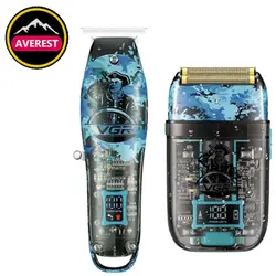 ماشین اصلاح موی سر و صورت وی جی ار مدل V-352 V-923 مجموعه دو عددی