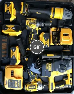 ست چهار قلو شارژی دیوالت مدل 88v - نایاب مارک تومان&nbsp;۱۰,۵۰۰,۰۰۰