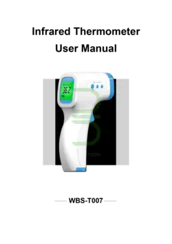 تب سنج لیزری غیر تماسی دیجیتال مدلWBS-T007