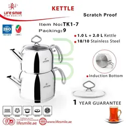 کتری قوری لایف اسمایل مدل TK1_7