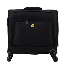 چمدان خلبانی کت کد 28220 برزنتی چهار چرخ با ضربه گیر لپ تاپ 15 اینچ - فروشگاه اینترنتی حیدشاپ