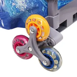 چمدان بچه گانه دخترانه چرخدار کد 1397A همراه جامدادی - حیدشاپ