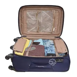 چمدان مسافرت PERESTIGE مدل PRM28 سایز متوسط پنج چرخ - حیدشاپ