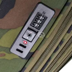 مجموعه سه عددی چمدان مسافرتی مارک GENOVA مدل GA42 چهارچرخ - حیدشاپ