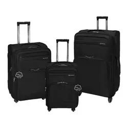 مجموعه سه عددی چمدان مسافرتی چرخدار برزنتی مارک Sanzhiniao مدل 188 - حیدشاپ