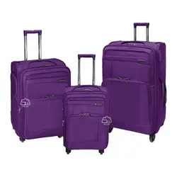 مجموعه سه عددی چمدان مسافرتی چرخدار برزنتی مارک Sanzhiniao مدل 188 - حیدشاپ
