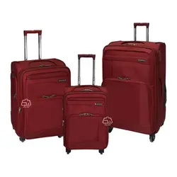مجموعه سه عددی چمدان مسافرتی چرخدار برزنتی مارک Sanzhiniao مدل 188 - حیدشاپ