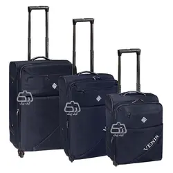 مجموعه سه عددی چمدان مسافرتی چرخدار مارک Venis کد 185 - حیدشاپ