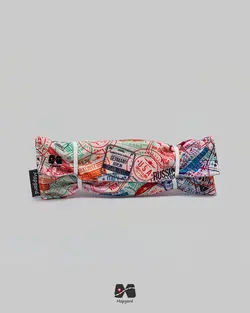 جا لقمه ای پارچه ای طرح مهر ویزا