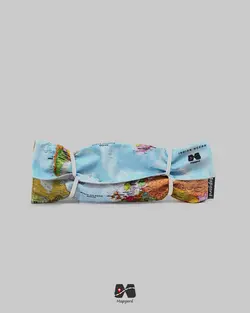 جا لقمه و جا قاشق چنگالی طرح نقشه جهان آبی