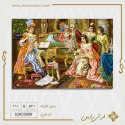 نخ و نقشه نوازنده پیانو کوچک