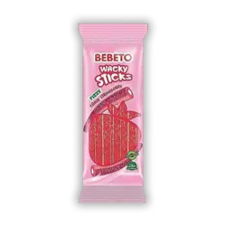 پاستیل لوله ای توت فرنگی ببتو | BEBETO COOL STRAWBERRY